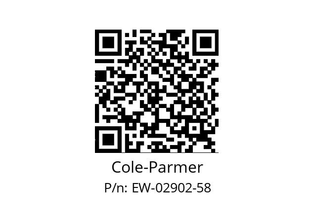   Cole-Parmer EW-02902-58