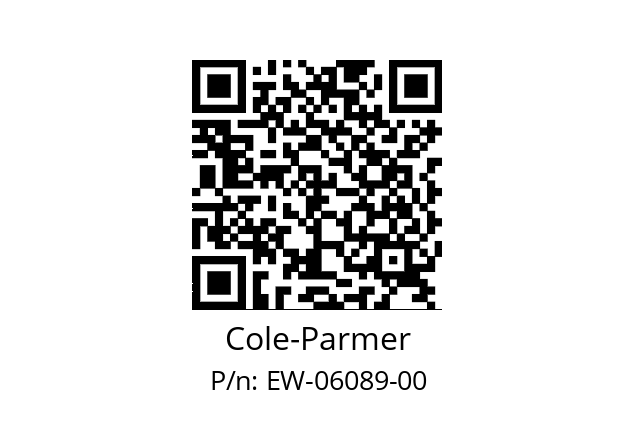   Cole-Parmer EW-06089-00