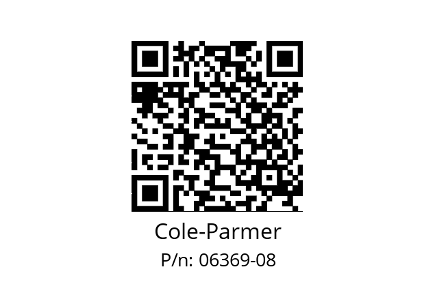   Cole-Parmer 06369-08