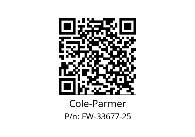   Cole-Parmer EW-33677-25