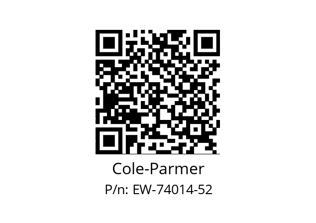   Cole-Parmer EW-74014-52