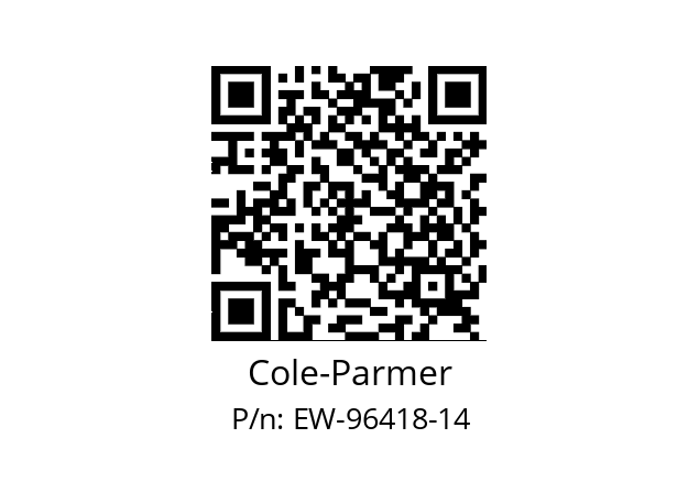   Cole-Parmer EW-96418-14