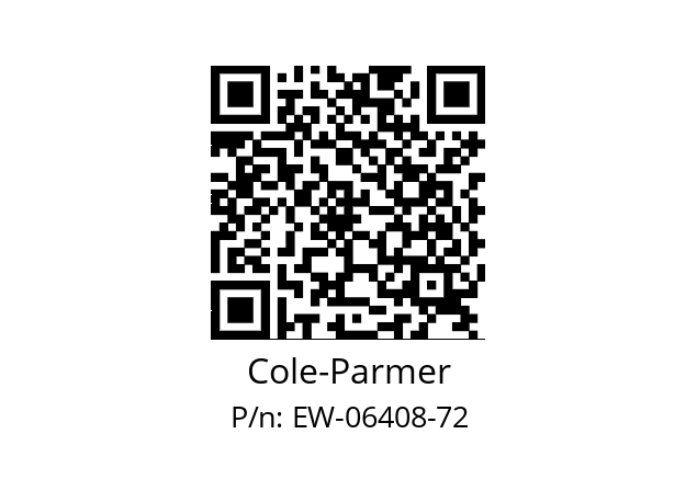   Cole-Parmer EW-06408-72