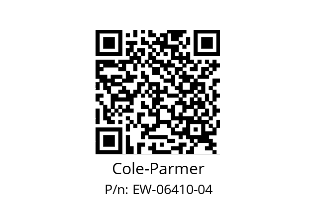   Cole-Parmer EW-06410-04