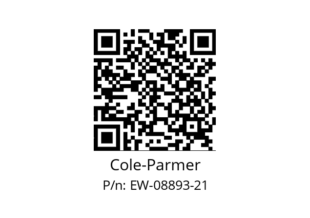   Cole-Parmer EW-08893-21