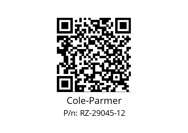   Cole-Parmer RZ-29045-12