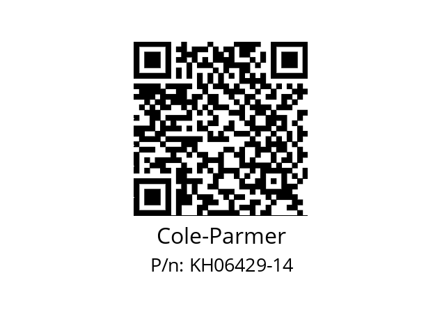   Cole-Parmer KH06429-14