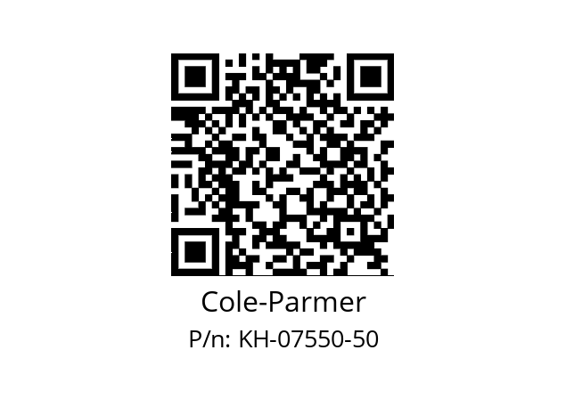   Cole-Parmer KH-07550-50