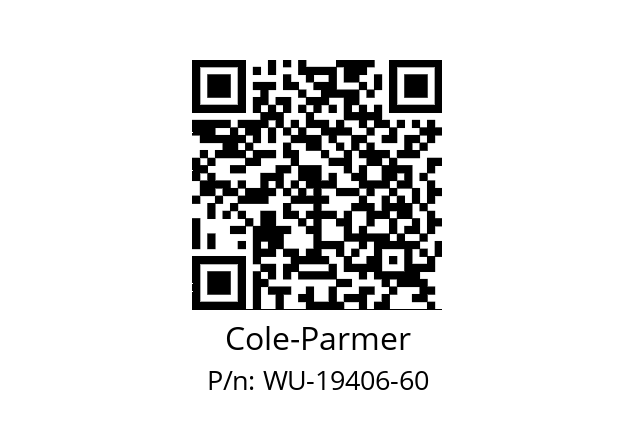   Cole-Parmer WU-19406-60