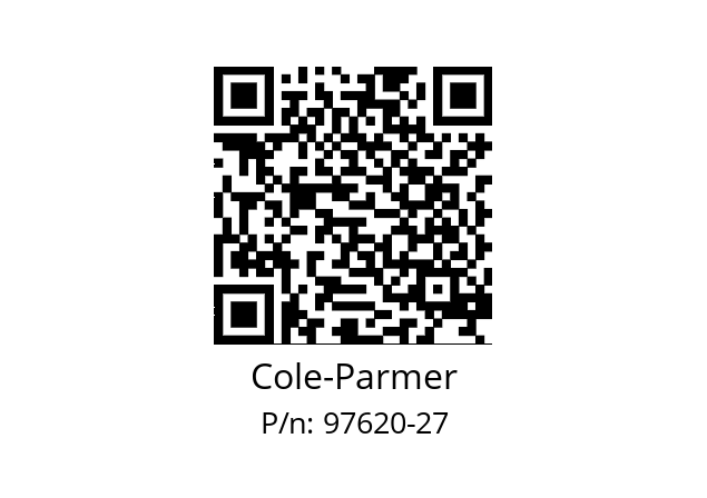   Cole-Parmer 97620-27