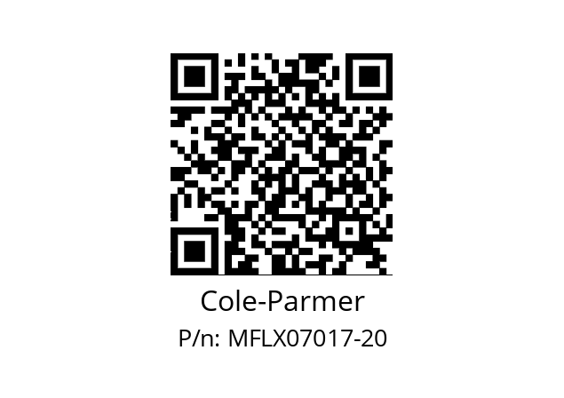   Cole-Parmer MFLX07017-20