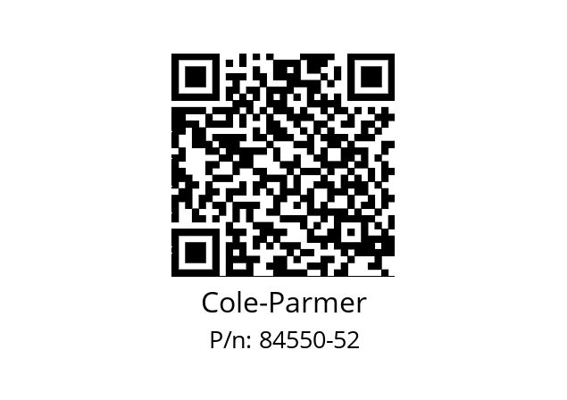   Cole-Parmer 84550-52