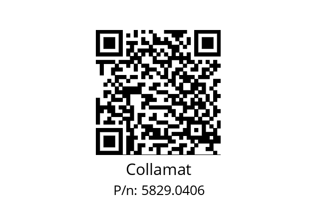   Collamat 5829.0406