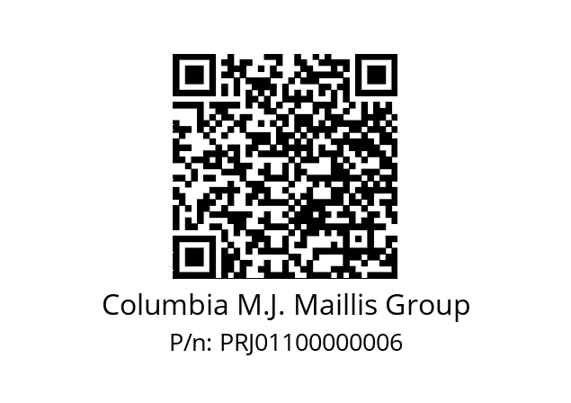   Columbia M.J. Maillis Group PRJ01100000006