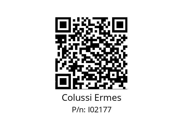   Colussi Ermes I02177