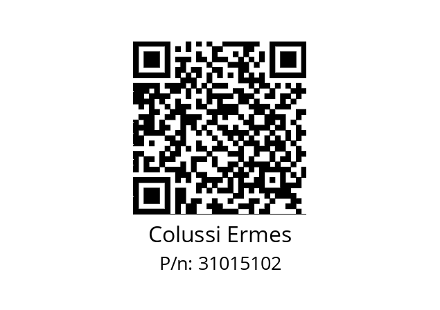   Colussi Ermes 31015102