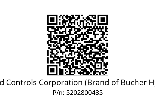   Command Controls Corporation (Brand of Bucher Hydraulics) 5202800435