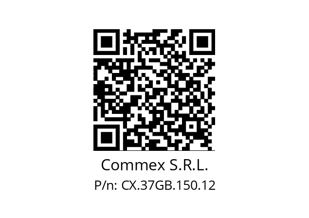   Commex S.R.L. CX.37GB.150.12