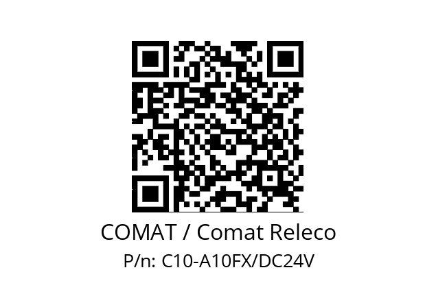   COMAT / Comat Releco C10-A10FX/DC24V