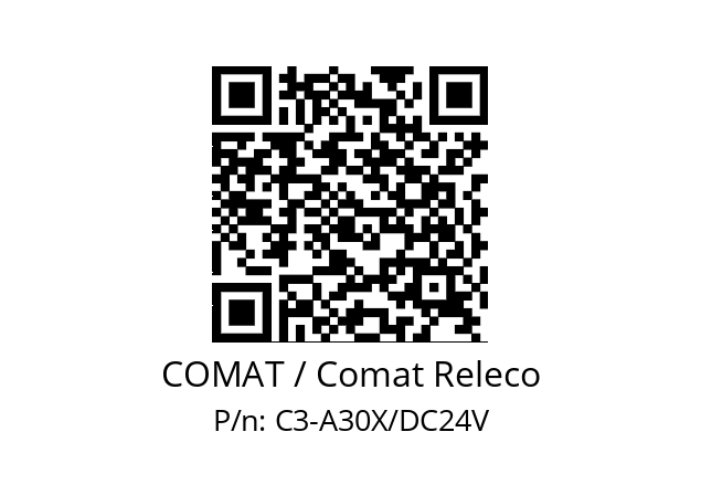   COMAT / Comat Releco C3-A30X/DC24V