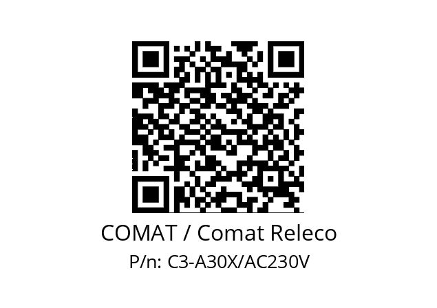   COMAT / Comat Releco C3-A30X/AC230V