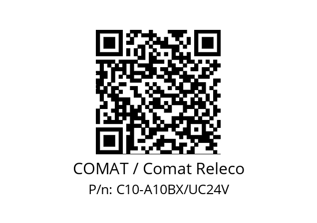   COMAT / Comat Releco C10-A10BX/UC24V