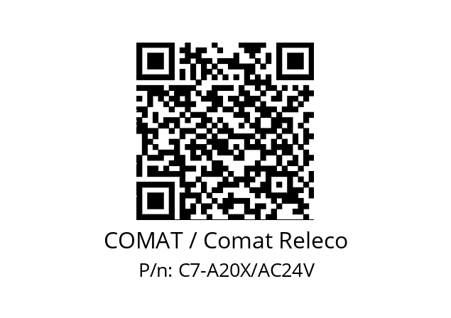   COMAT / Comat Releco C7-A20X/AC24V