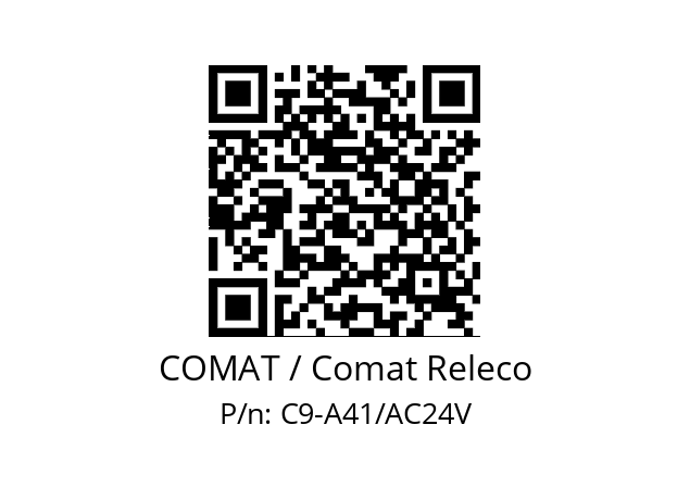   COMAT / Comat Releco C9-A41/AC24V