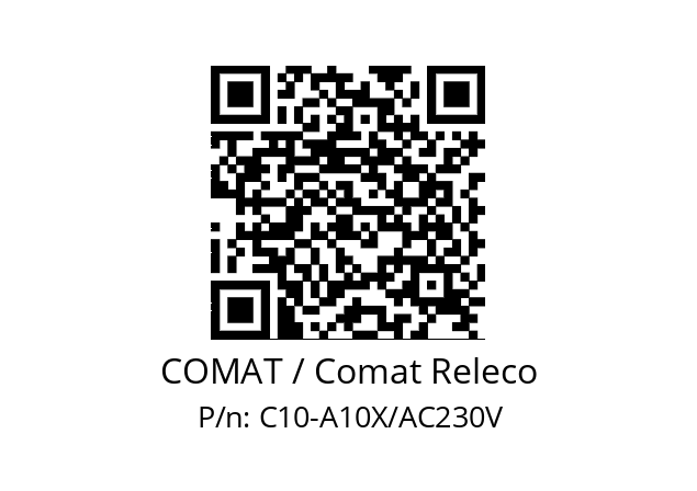   COMAT / Comat Releco C10-A10X/AC230V