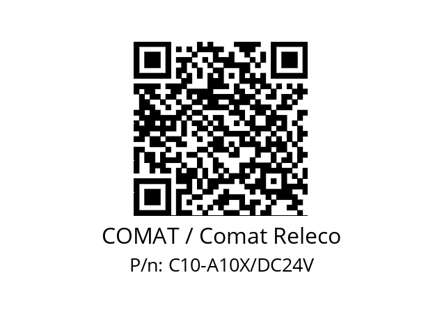   COMAT / Comat Releco C10-A10X/DC24V