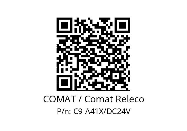   COMAT / Comat Releco C9-A41X/DC24V