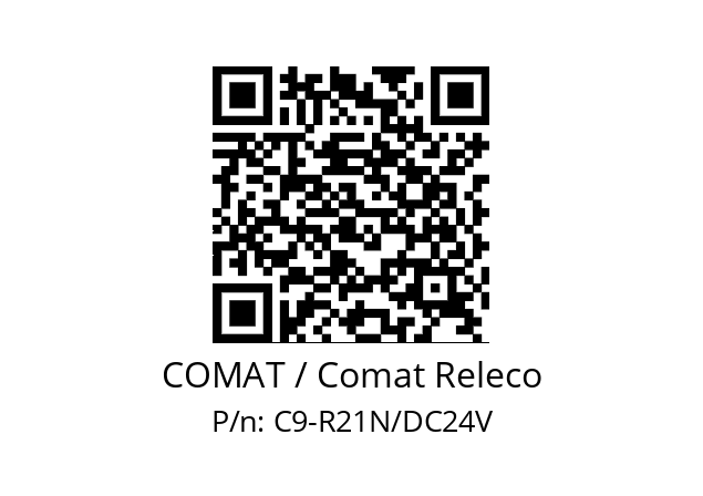   COMAT / Comat Releco C9-R21N/DC24V