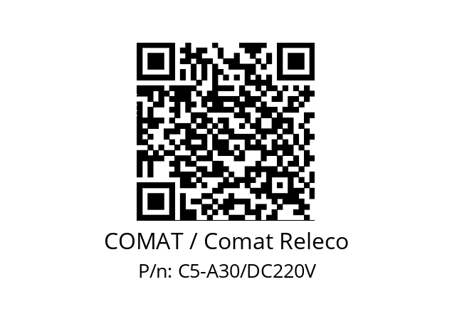   COMAT / Comat Releco C5-A30/DC220V