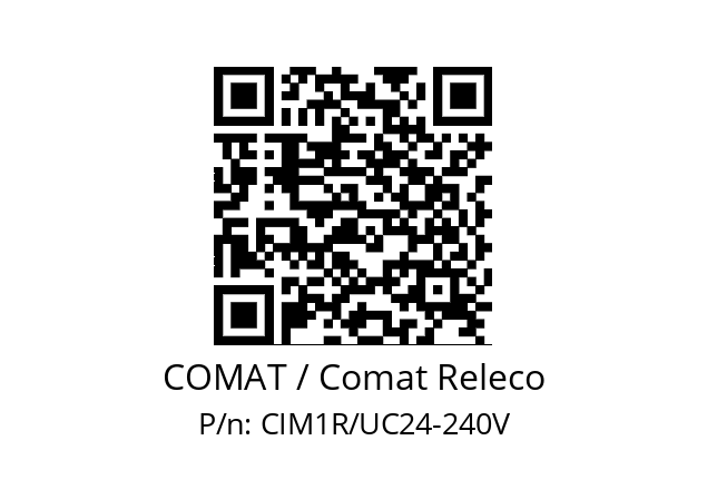   COMAT / Comat Releco CIM1R/UC24-240V