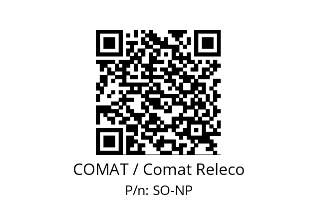   COMAT / Comat Releco SO-NP