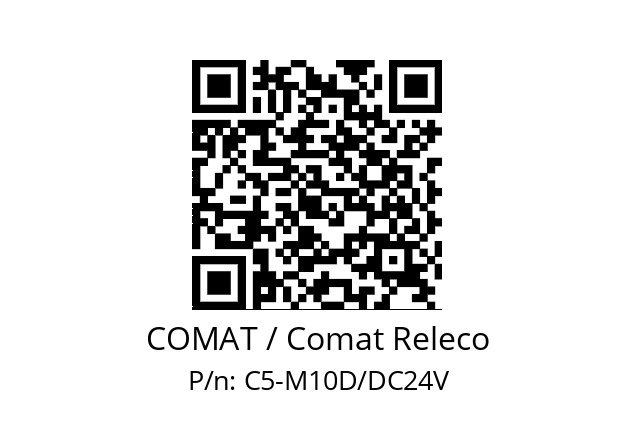   COMAT / Comat Releco C5-M10D/DC24V