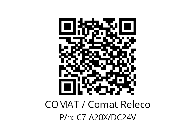   COMAT / Comat Releco C7-A20X/DC24V