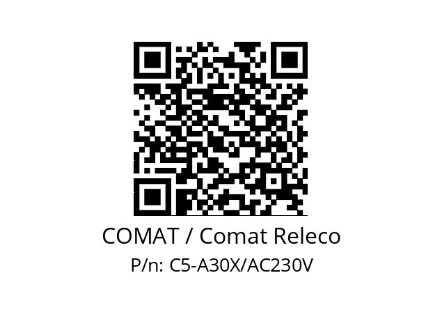   COMAT / Comat Releco C5-A30X/AC230V