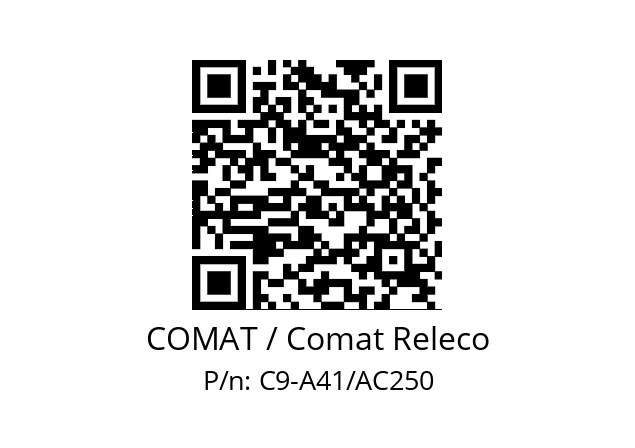   COMAT / Comat Releco C9-A41/AC250