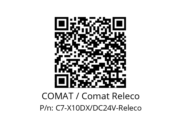   COMAT / Comat Releco C7-X10DX/DC24V-Releco