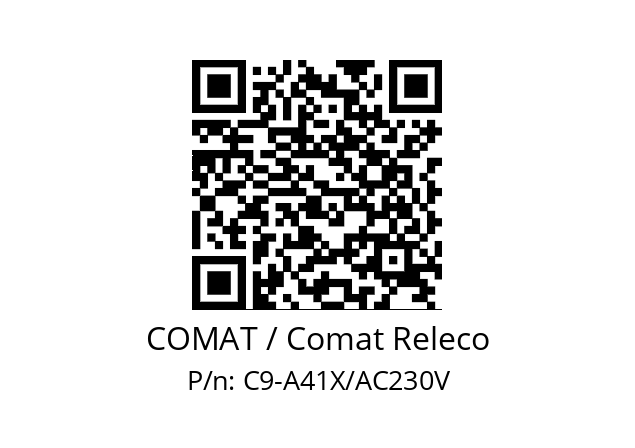   COMAT / Comat Releco C9-A41X/AC230V