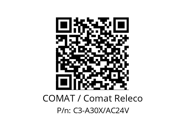   COMAT / Comat Releco C3-A30X/AC24V