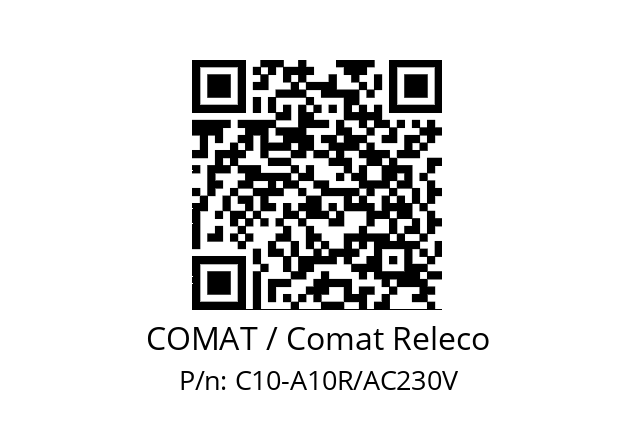   COMAT / Comat Releco C10-A10R/AC230V