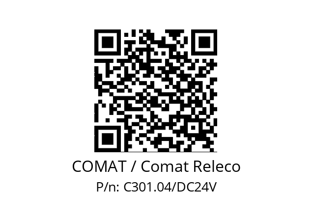   COMAT / Comat Releco C301.04/DC24V