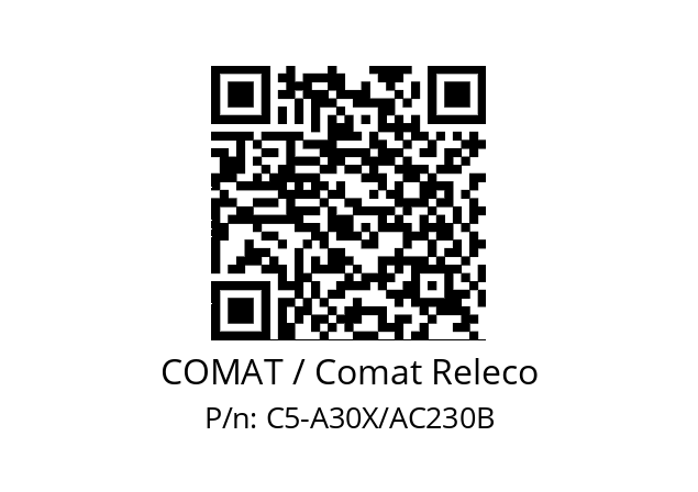   COMAT / Comat Releco C5-A30X/AC230В