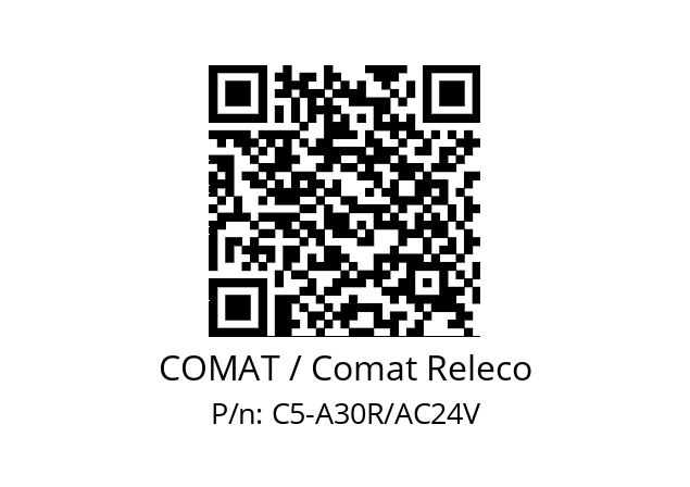   COMAT / Comat Releco C5-A30R/AC24V