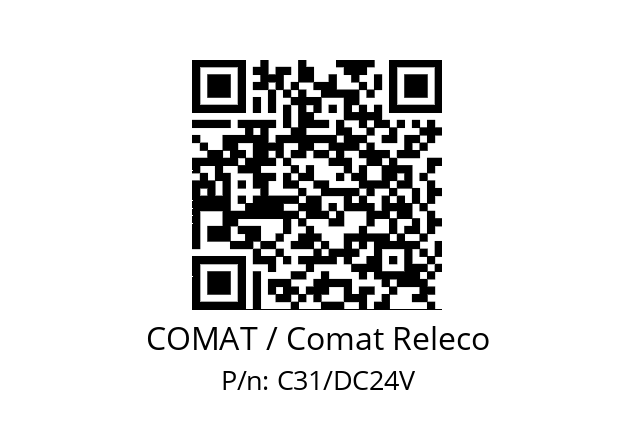   COMAT / Comat Releco C31/DC24V