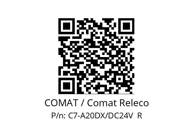   COMAT / Comat Releco C7-A20DX/DC24V  R