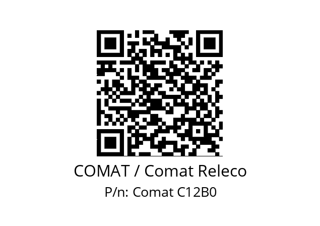   COMAT / Comat Releco Comat C12B0