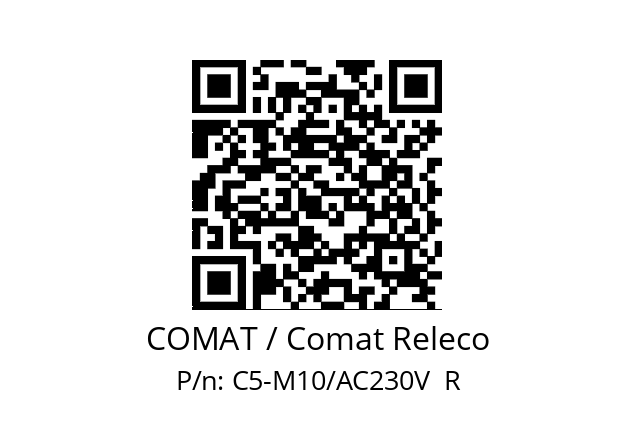   COMAT / Comat Releco C5-M10/AC230V  R